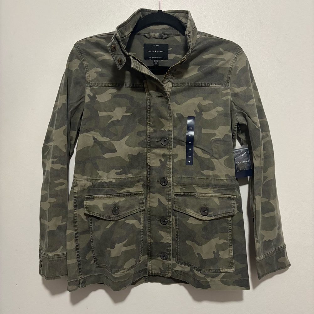 Lucky Brand Women's Camouflage Jacket